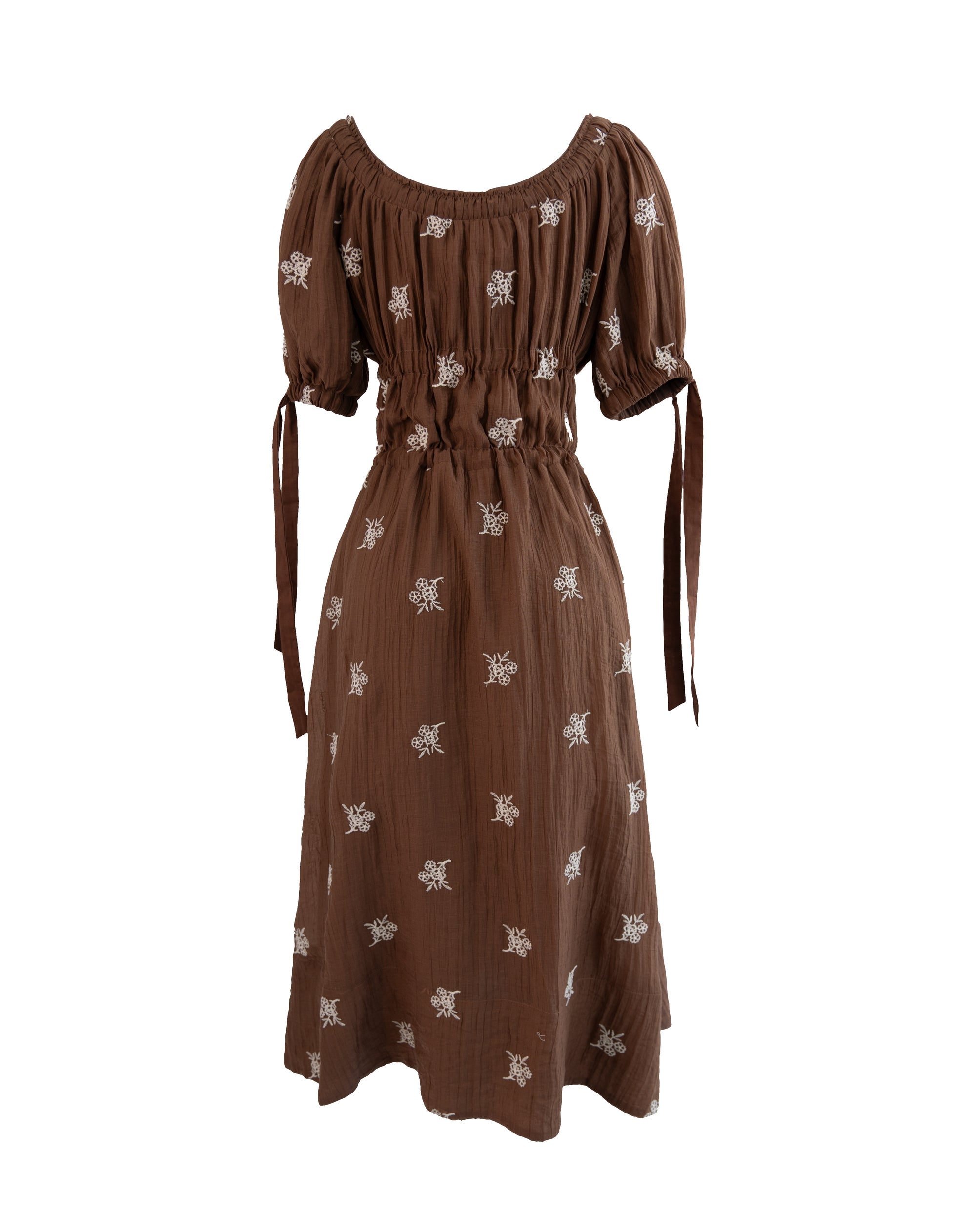 Aurora Dress, Dark Brown