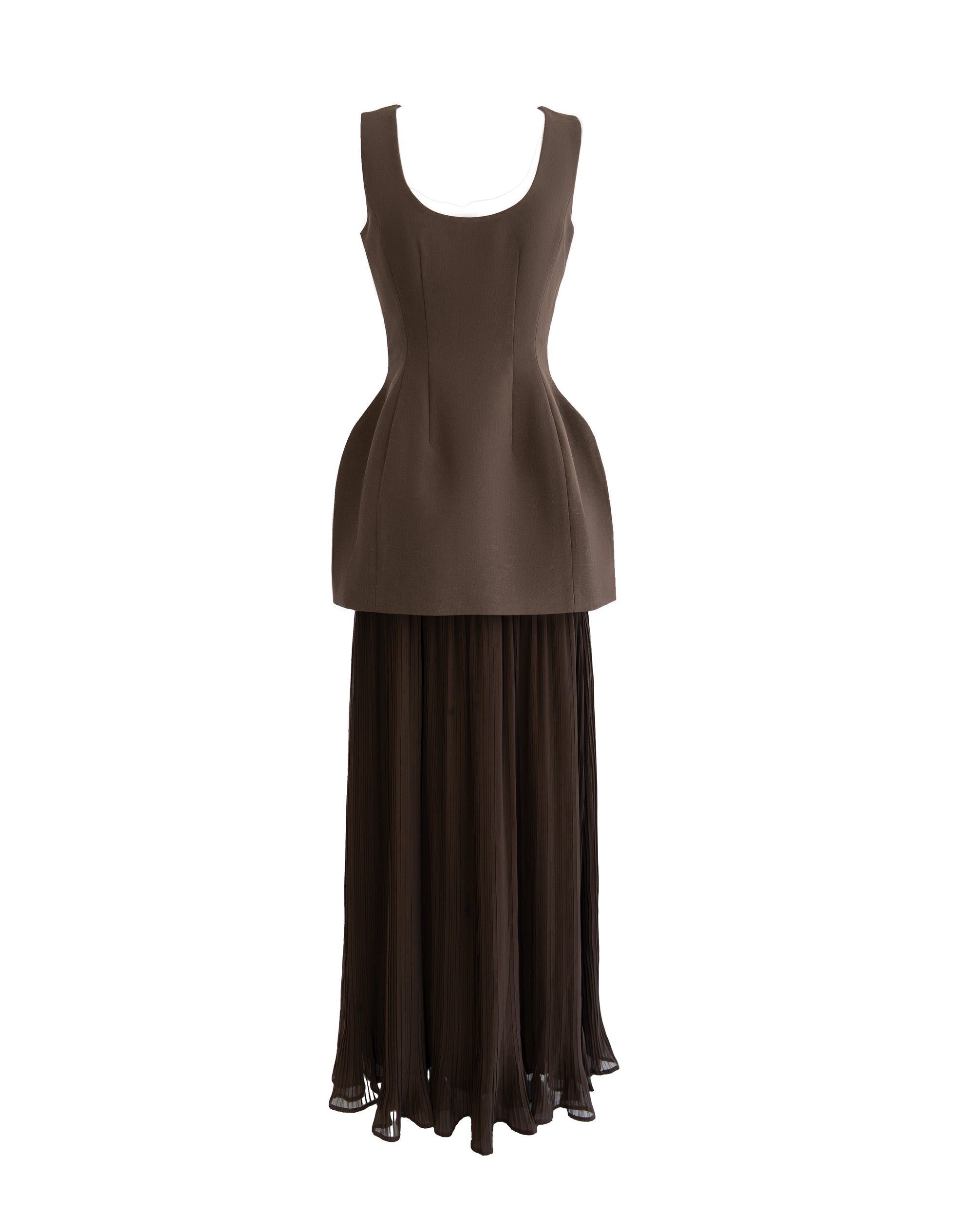 Delilah Dress, Chocolate