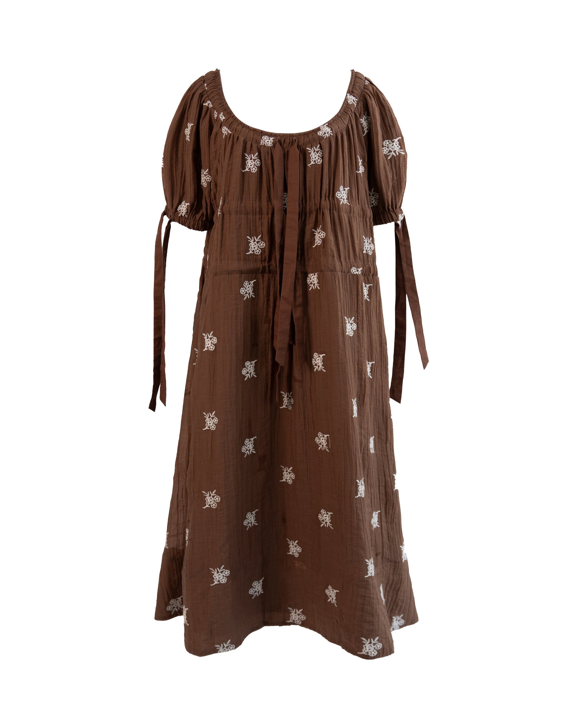 Aurora Dress, Dark Brown