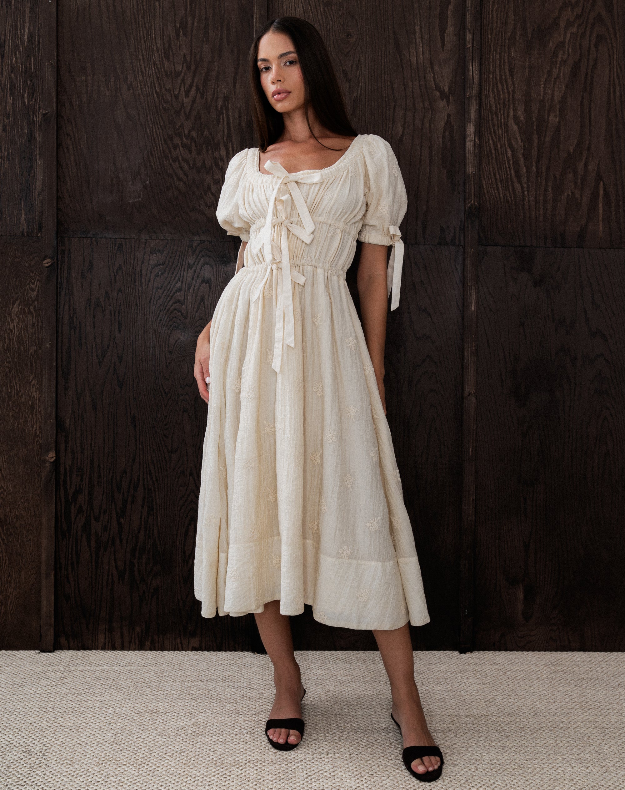 Aurora Dress, Ivory
