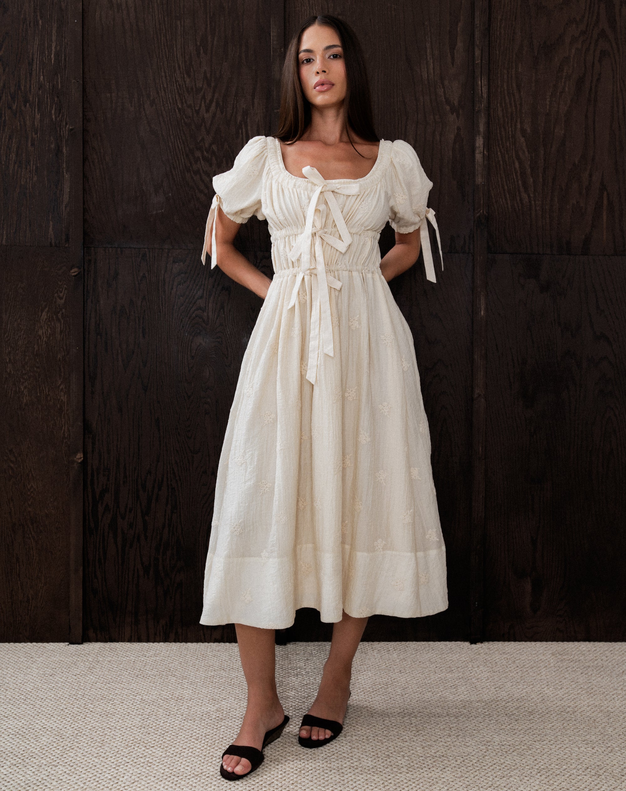 Aurora Dress, Ivory