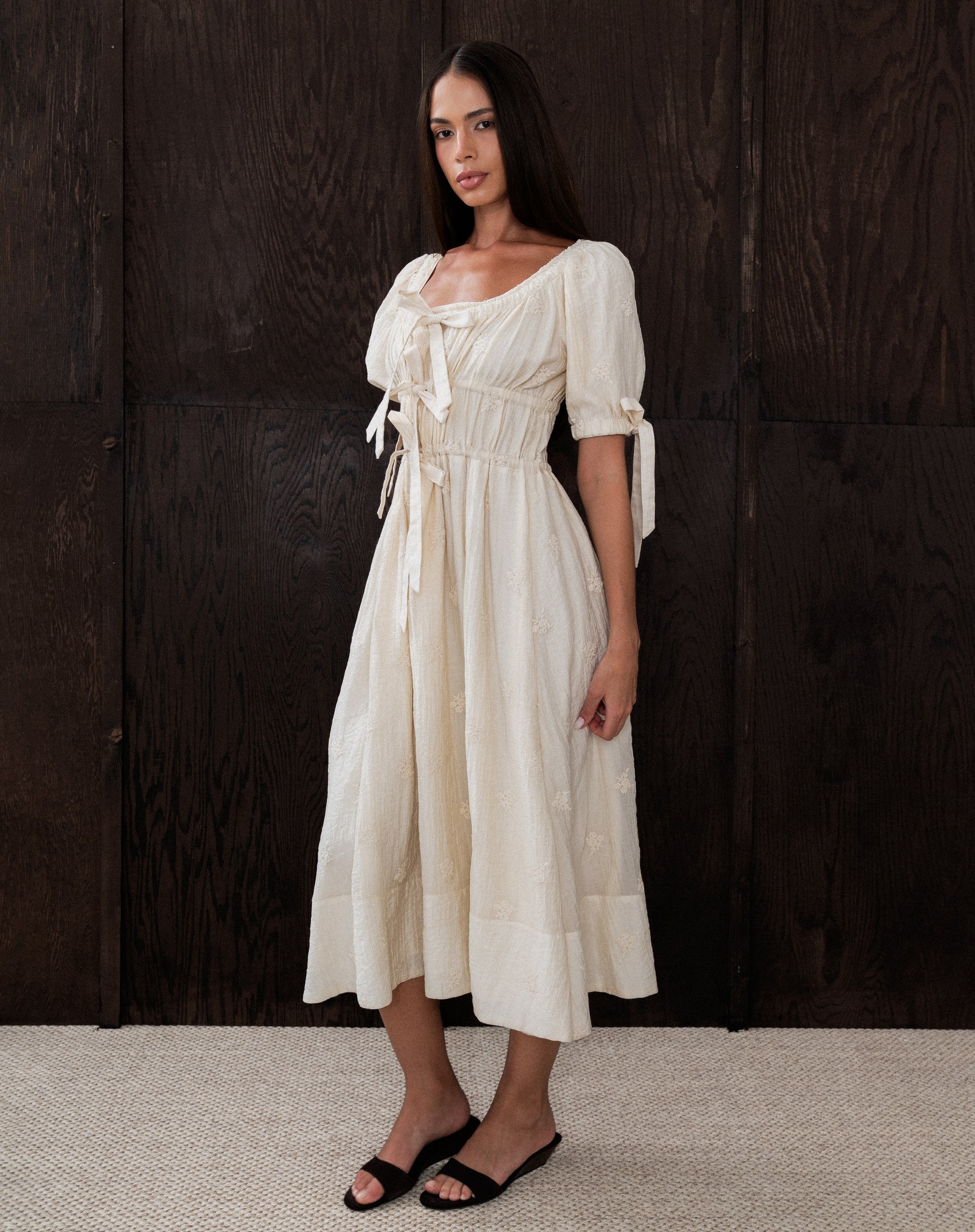 Aurora Dress, Ivory
