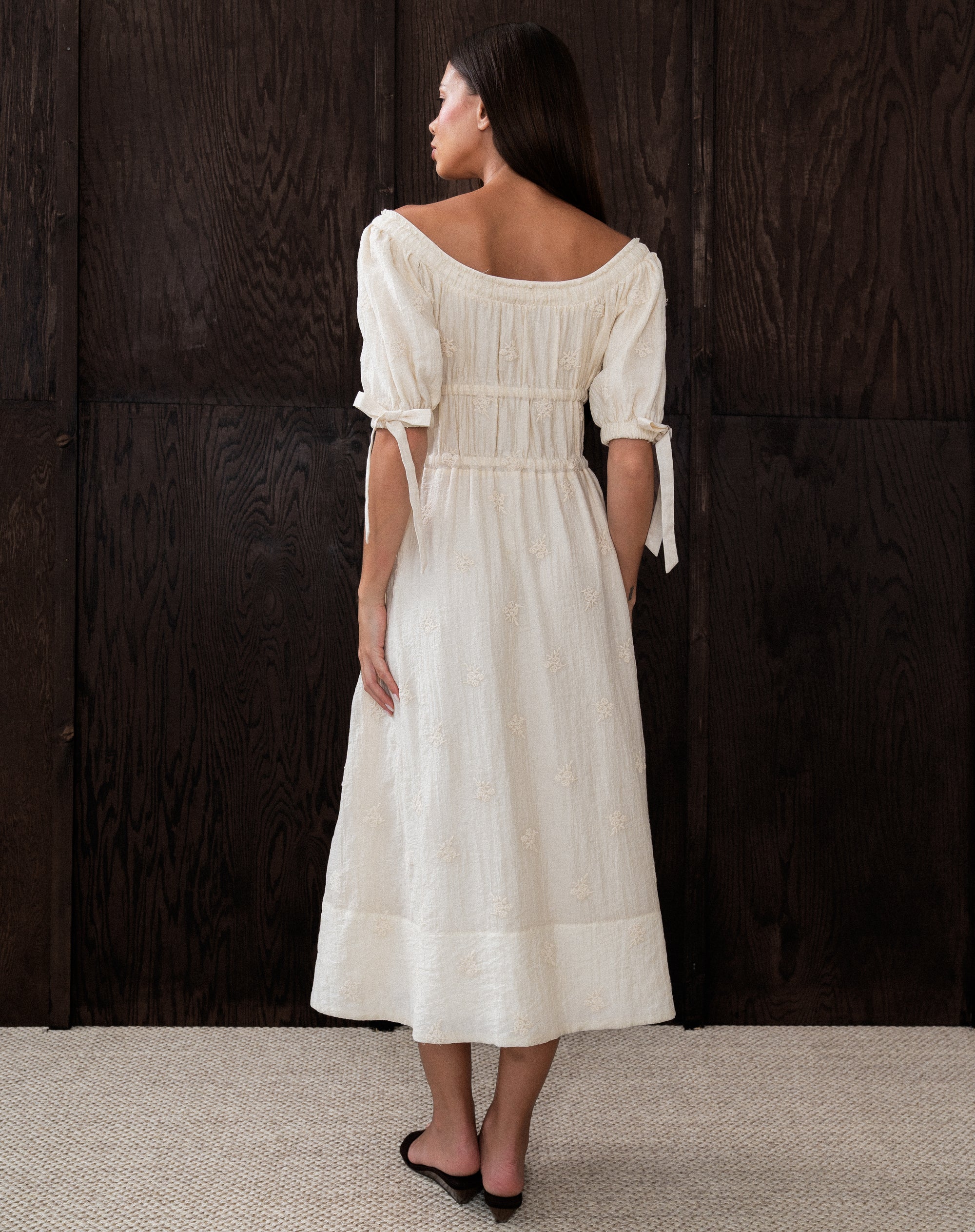 Aurora Dress, Ivory
