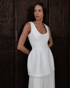 Delilah Dress, White