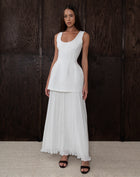Delilah Dress, White