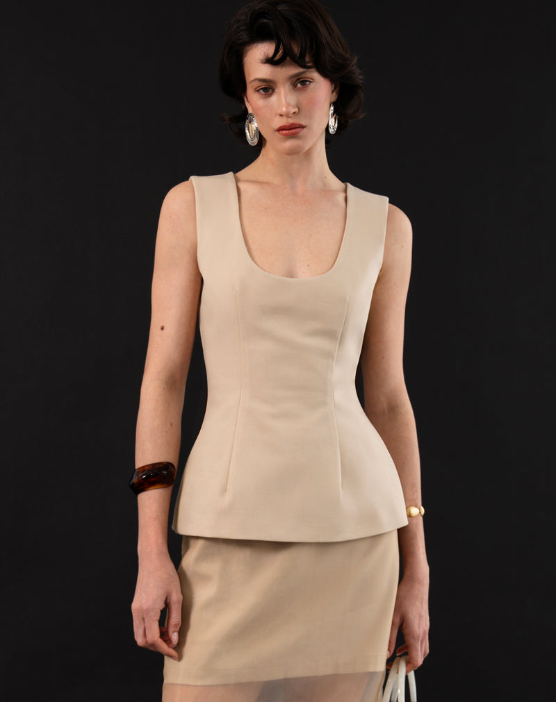 Bella Top, Tan