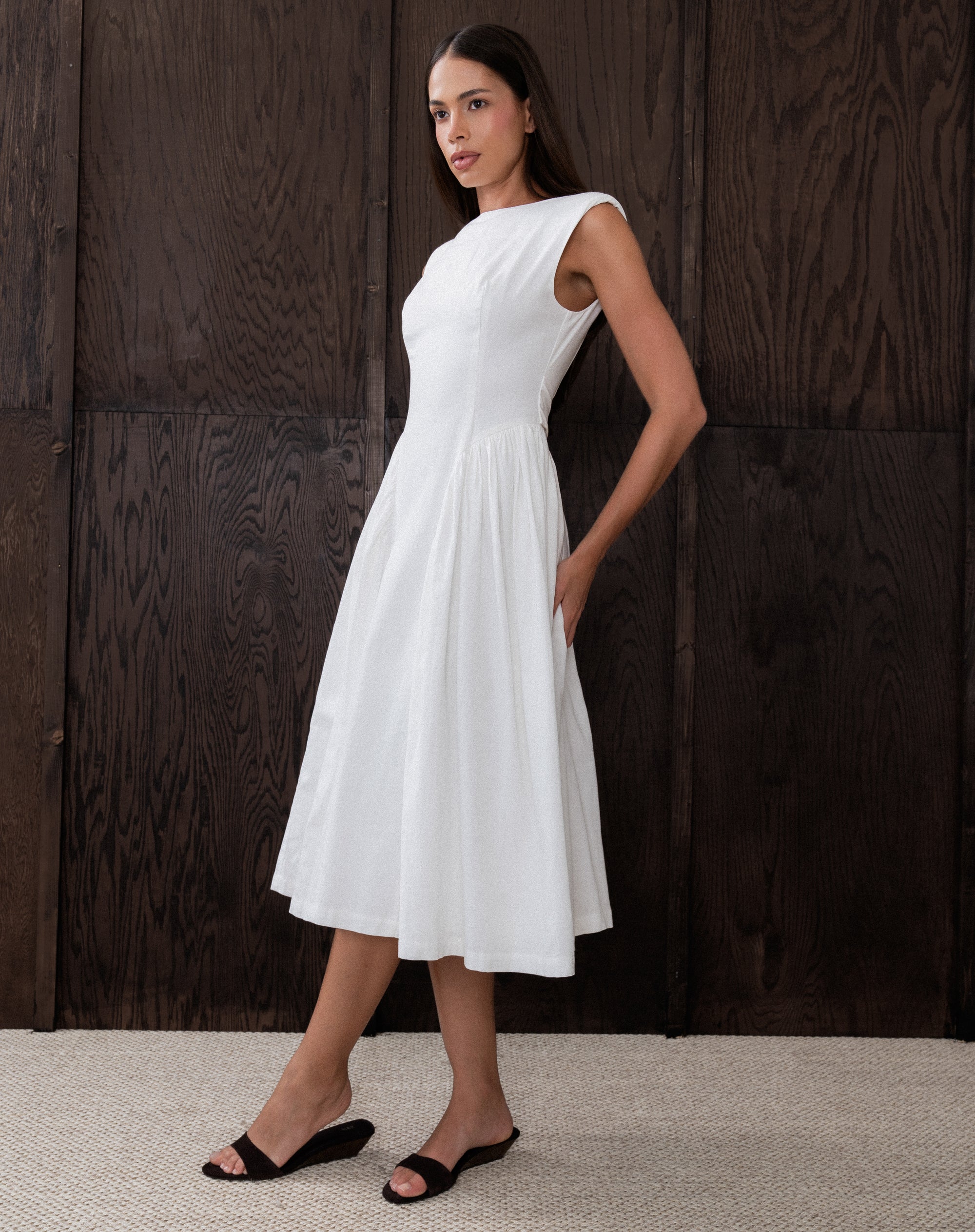 Chloe Dress, White
