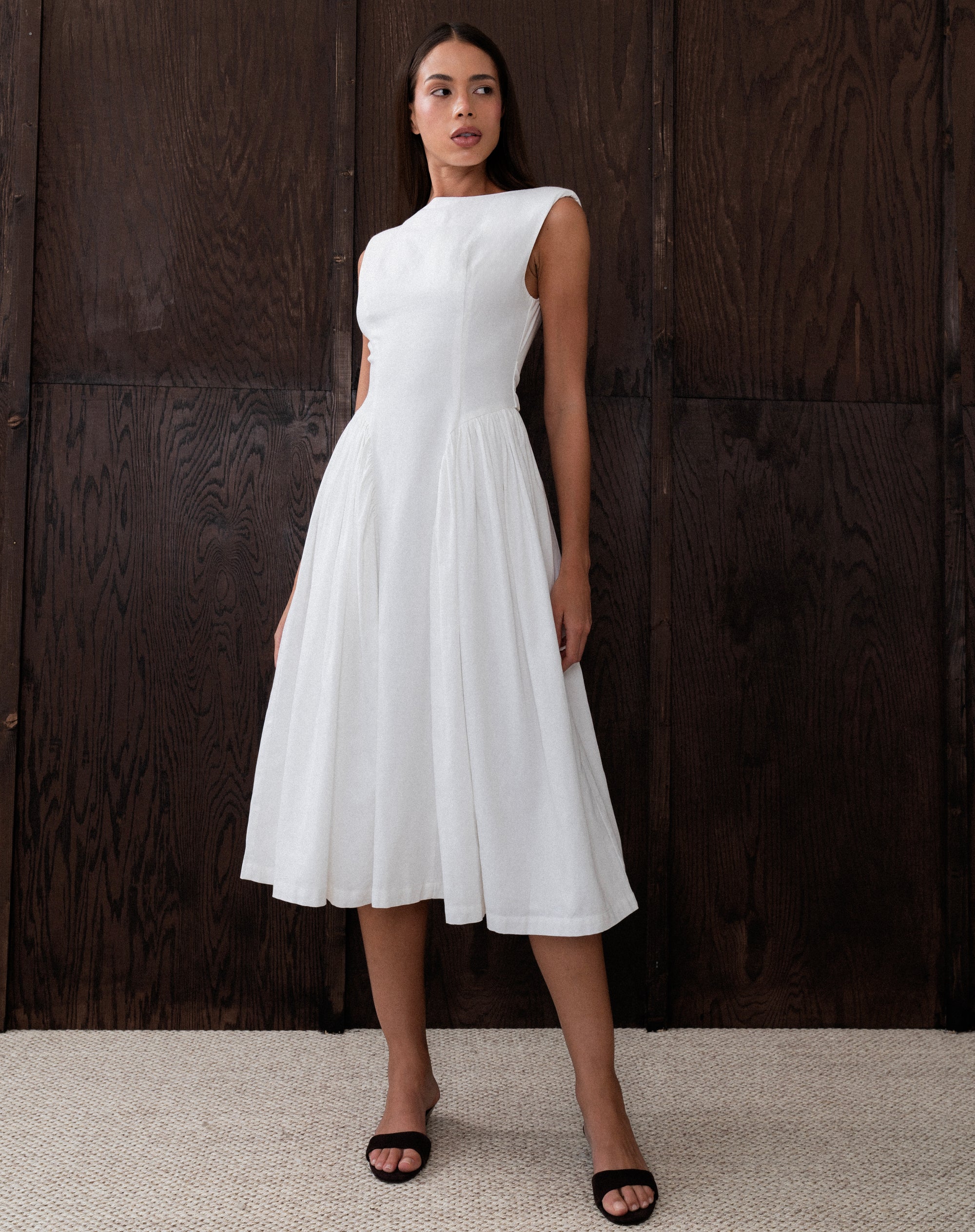 Chloe Dress, White