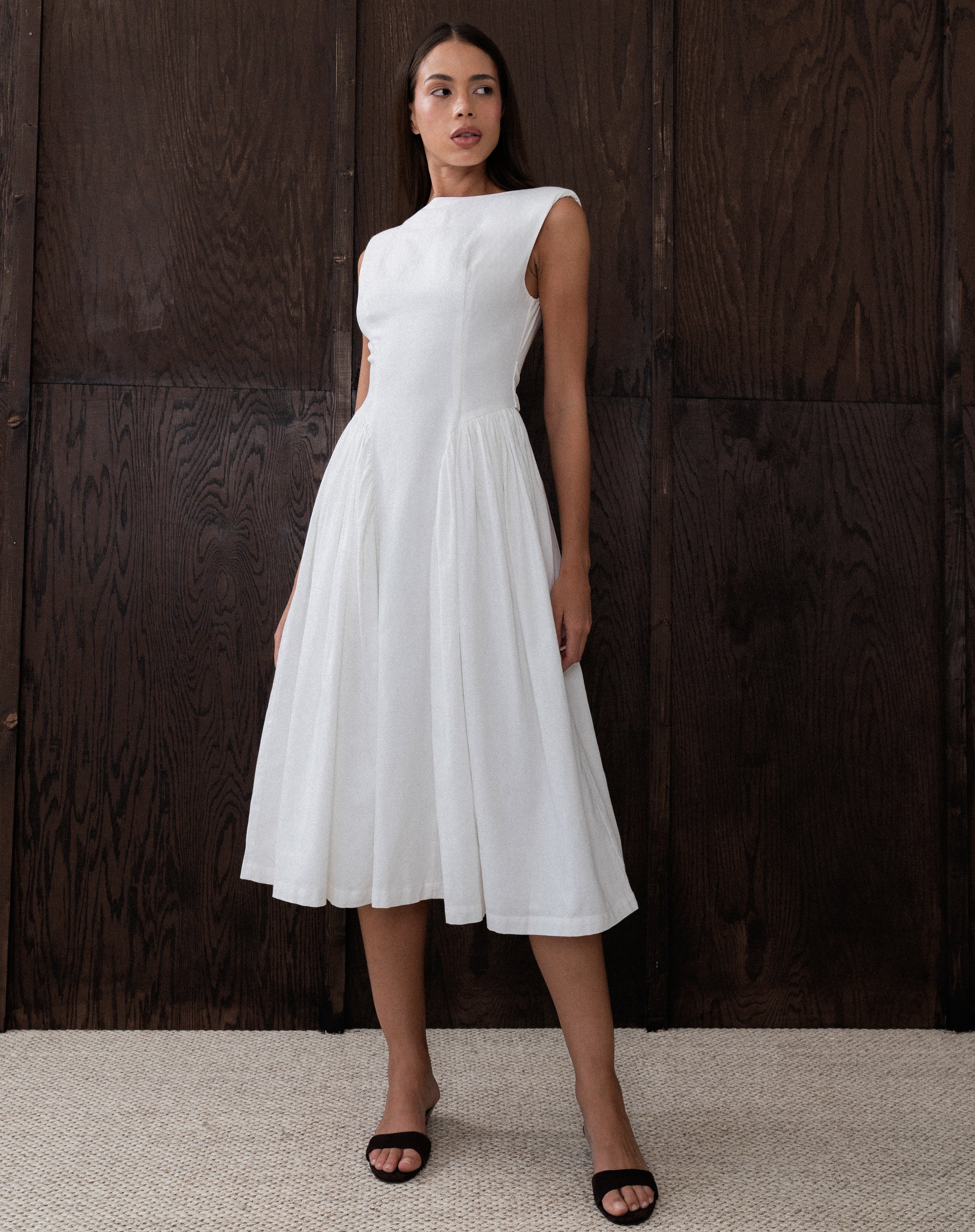 Chloe Dress, White