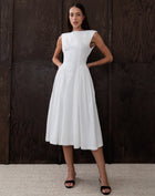 Chloe Dress, White