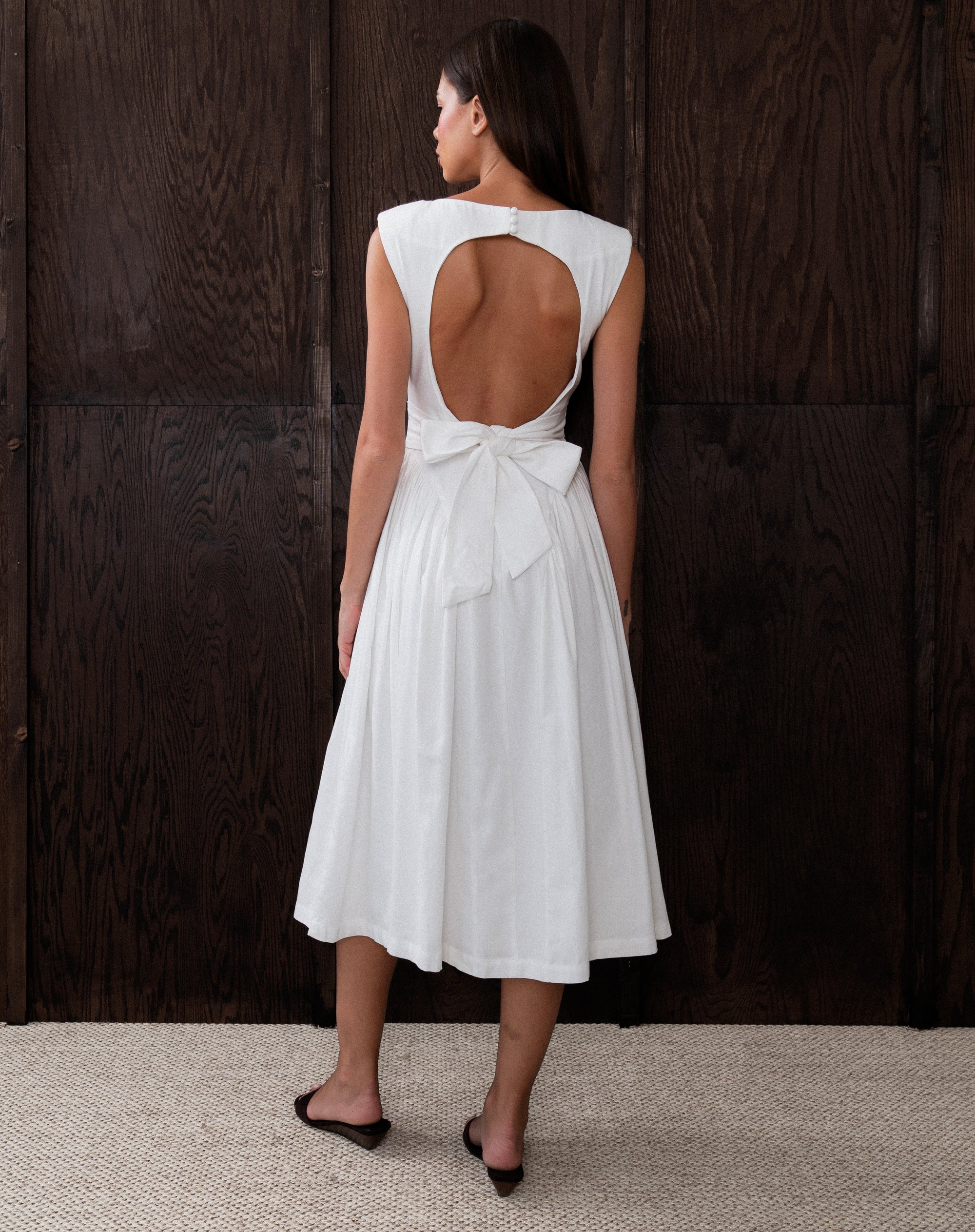 Chloe Dress, White