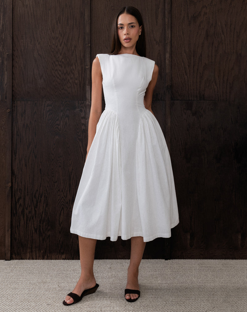 Chloe Dress, White