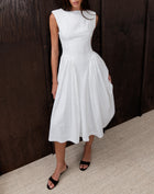 Chloe Dress, White