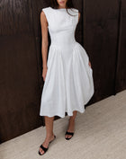 Chloe Dress, White