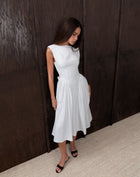 Chloe Dress, White