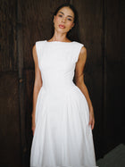 Chloe Dress, White