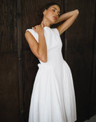 Chloe Dress, White