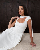 Evie Dress, Ivory