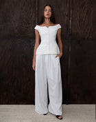 Adelina Pants, White