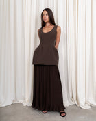 Delilah Dress, Chocolate