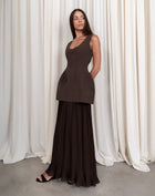 Delilah Dress, Chocolate