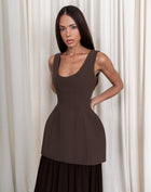 Delilah Dress, Chocolate
