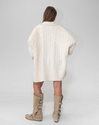 Belle Sweater Dress, Cream