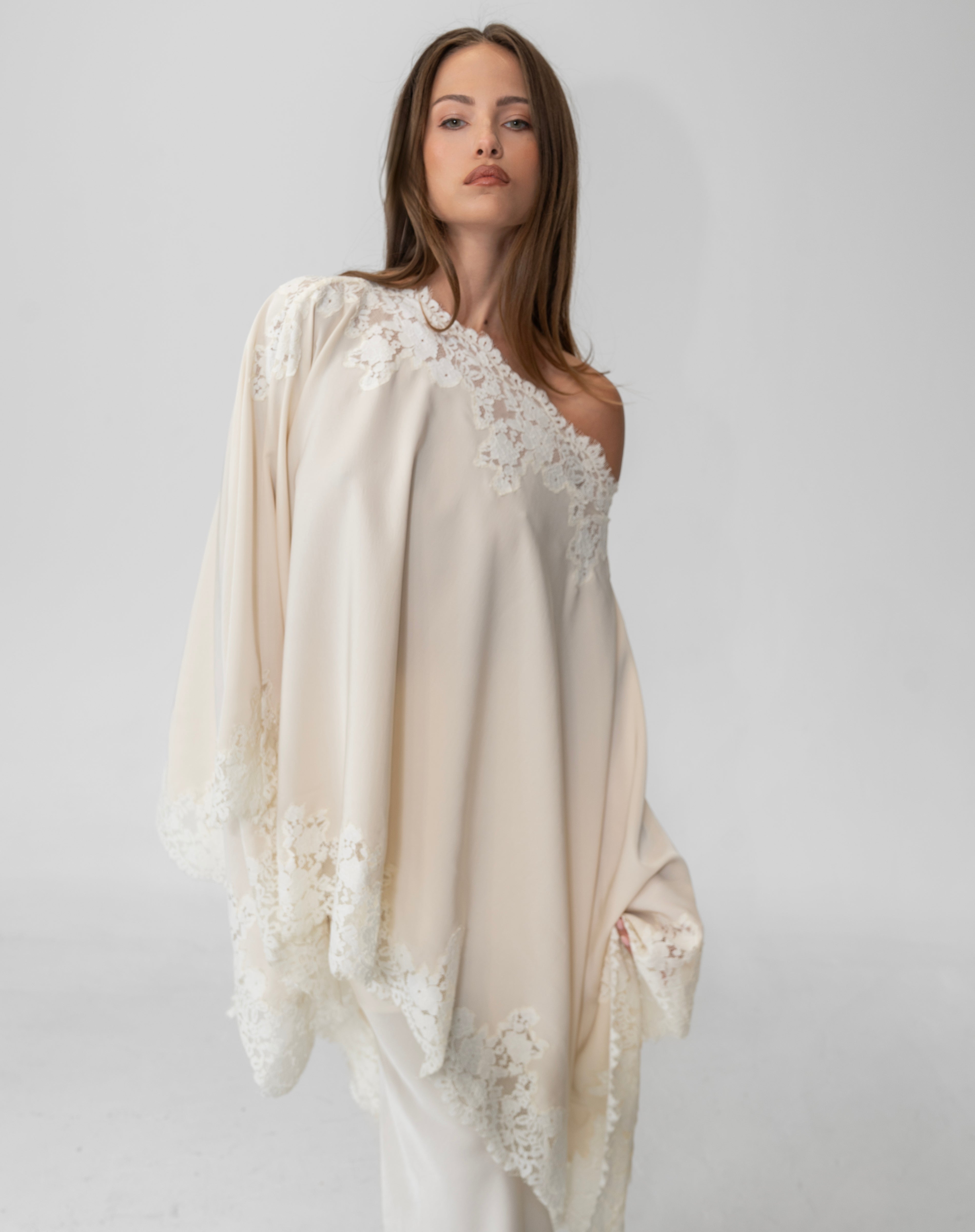 【最終価格】Floating flower lace skirt Ivory2 Amazon.com: Yimoon Lace Skirts for Women Flowy Boho Maxi Skirt