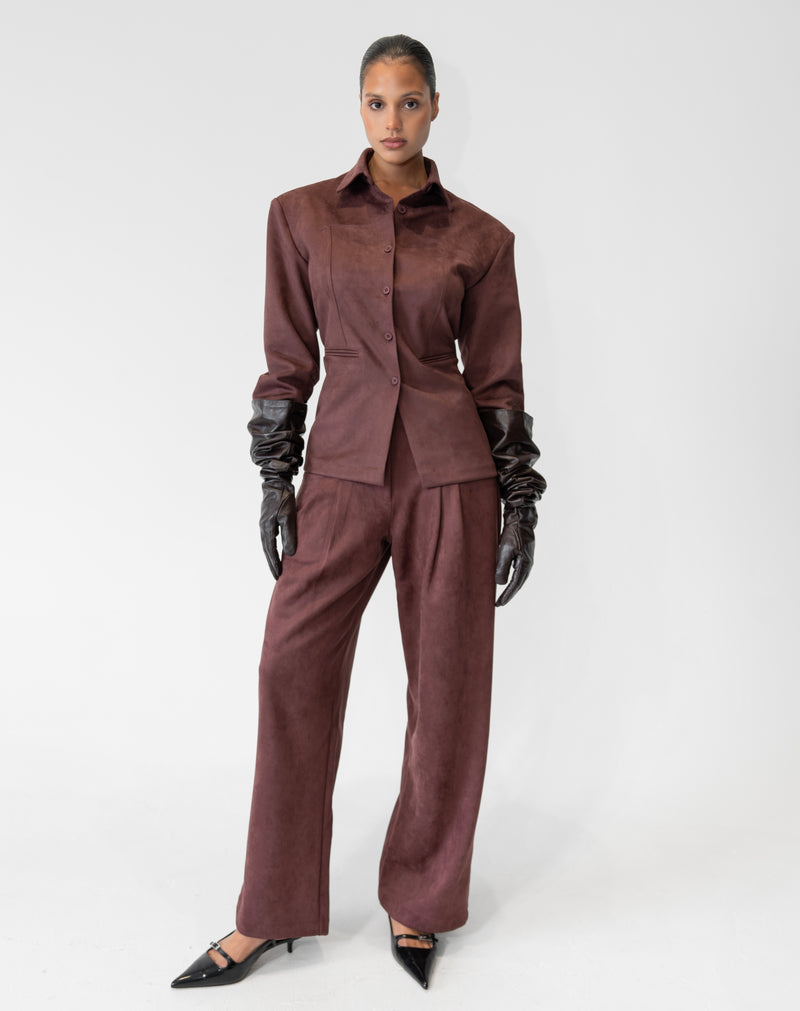 Mara Pants, Burgundy