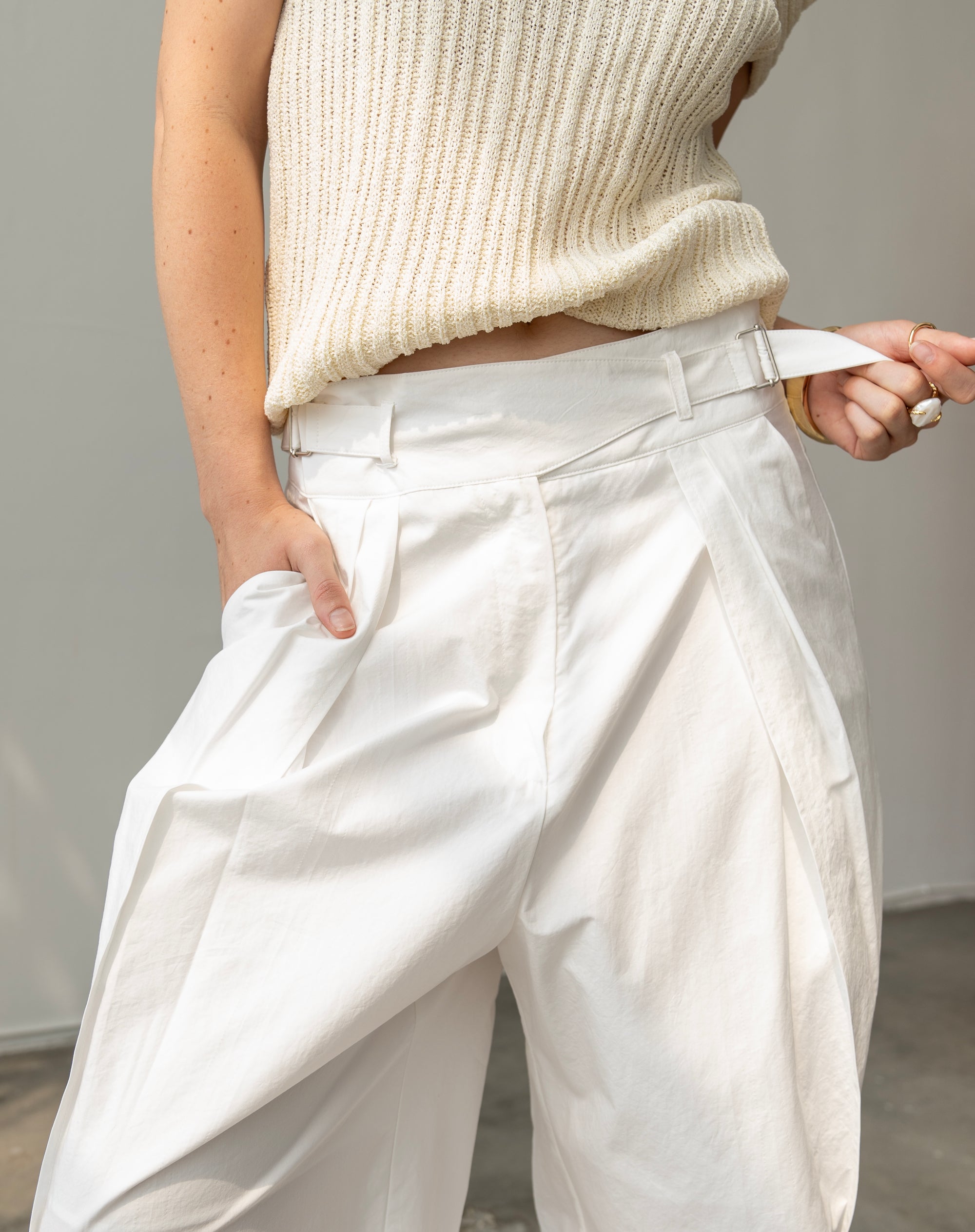 Brielle Off Shoulder Sweater, Ivory