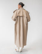 Eira Trench Coat, Tan