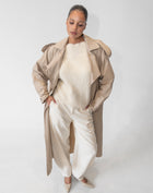 Eira Trench Coat, Tan