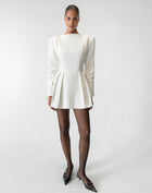 Myra Mini Dress, White