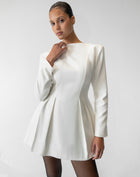 Myra Mini Dress, White