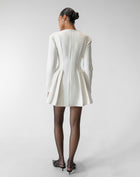 Myra Mini Dress, White