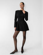 Myra Mini Dress, Black