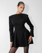 Myra Mini Dress, Black