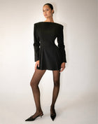 Myra Mini Dress, Black