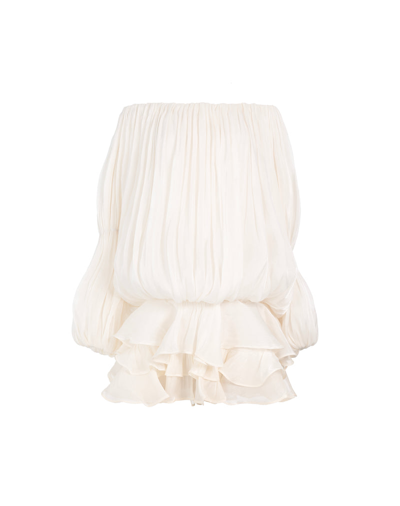 Elora Dress, White