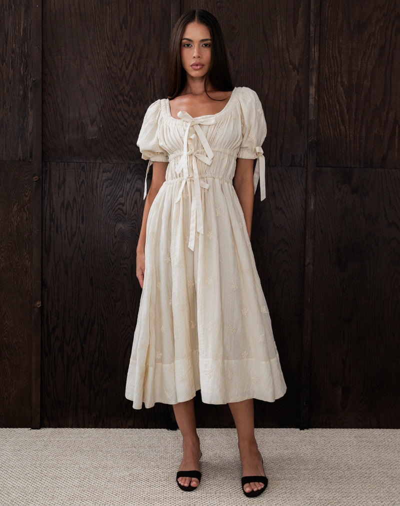 Aurora Dress, Ivory